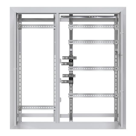 Щит этажный 2 кв, слаботочка слева (1000х950х150) PROxima EKF