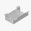 Соединитель нижний У1102 150х80 УТ1,5 с метизами, оцинкованный лист, S1,5