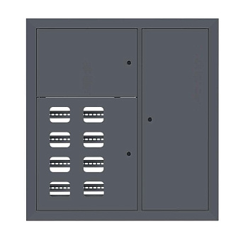 Щит этажный 8 кв, RAL7016 (1000х950х150) PROxima EKF Щит этажный 8 кв, RAL7016 (1000х950х150) PROxima EKF