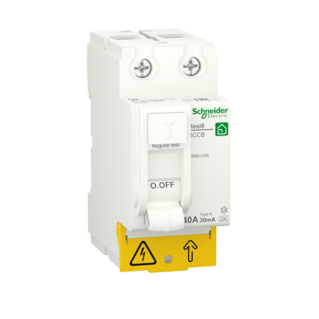 Устройство защитного отключения УЗО 2П 63А 30мА тип А RESI9 Schneider Electric