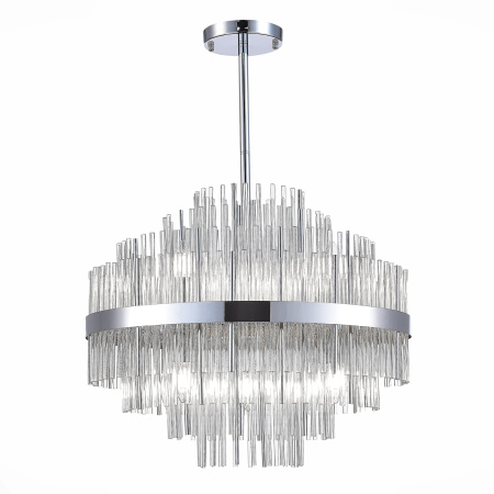 Люстра подвесная Хром/Прозрачный E14 9*60Вт SL1634.103.09 ST LUCE
