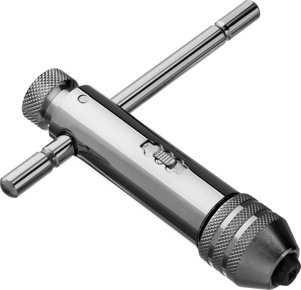 M5- M12, Метчикодержатель с храповым механизмом и реверсом ЗУБР