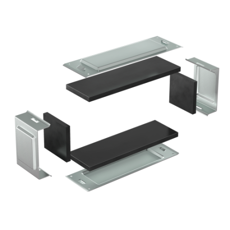 Комплект для обеспечения степени защиты IP44 в местах соединения секций лотков 500х100 DKC