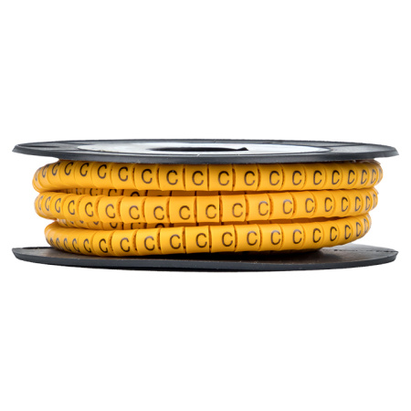 Маркер кабельный 4,0 мм2 "C" (500 шт) (ЕС-2) PROxima EKF