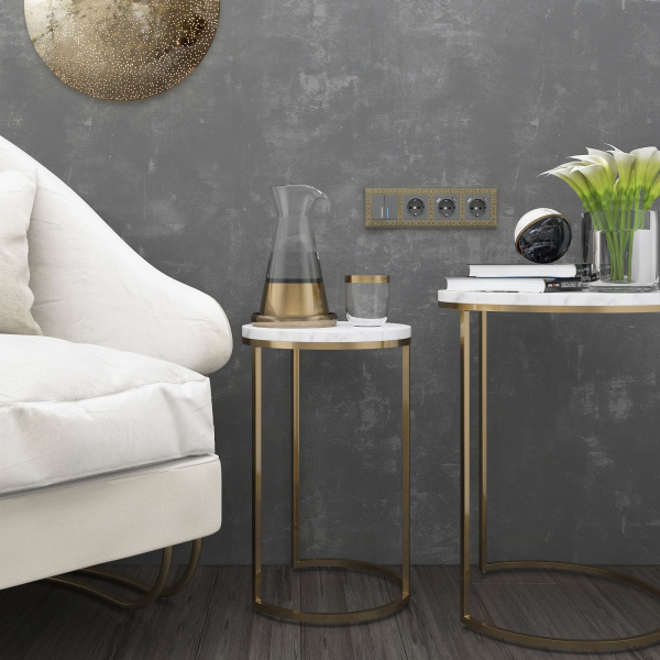 Antik Рамка на 4 поста (бронза) Werkel