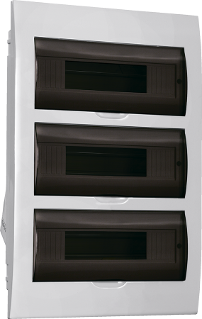 Корпус пластиковый ЩРВ-П-36 IP41 белый KREPTA 3 IEK