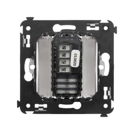 Диммер кнопочный в стену для LED ламп, "Avanti", "Белое облако" DKC