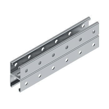 Профиль STRUT двойной ПСД-41х41х2500 (2,0мм) Промрукав