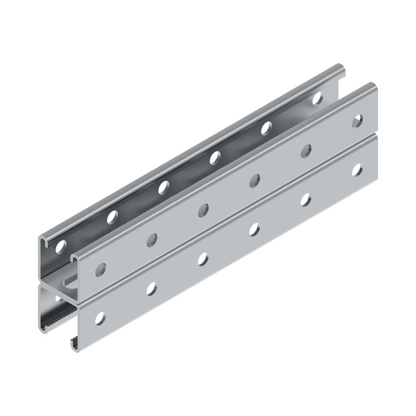 Профиль STRUT двойной HDZ ПСД-41х41х1200 (2,0мм) Промрукав