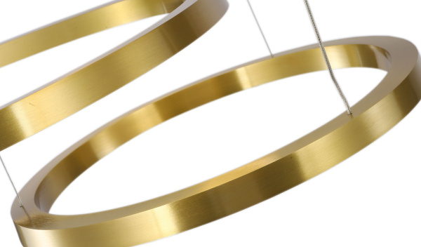 Светильник подвесной LUCIA ZRS.25291.114 114Вт 3000/4000/6000K IP20 Латунь Zortes