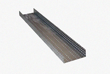 Лоток перфорированный ЛМ 500х100х2000 УТ1,5, горячее цинкование, S1,2