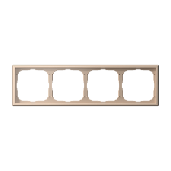 ARTGALLERY 4-постовая РАМКА, универсальная, ПЕСОЧНЫЙ Systeme Electric