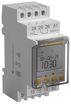 Таймер ТА80 астрономический 16А 230В на DIN-рейку KARAT IEK