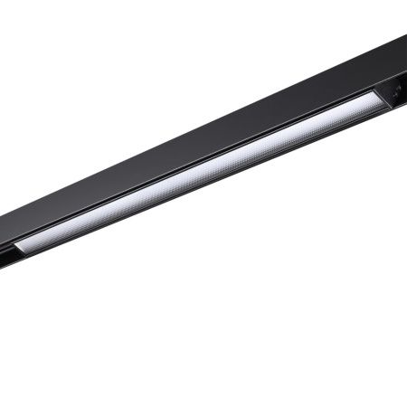 Трековый св-к димм.с ДУ,со сменой цв.темп.IP20 LED 3000~6500К 24W 48V черный FLUM B NOVOTECH