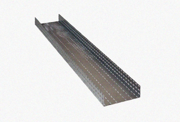 Лоток перфорированный ЛМ 100х50х3000 УТ1,5, горячее цинкование, S2,0
