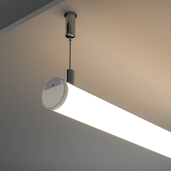 Алюминиевый профиль подвесной Серебро (ALM-D30-S-2M) Technical Maytoni