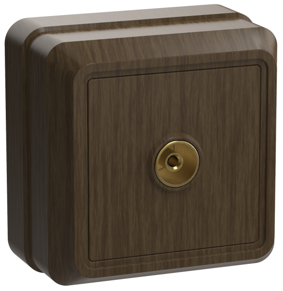 Розетка 1-местная ОУ телевизионная РТВ20-ОД ОКТАВА дуб IEK Розетка 1-местная ОУ телевизионная РТВ20-ОД ОКТАВА дуб IEK