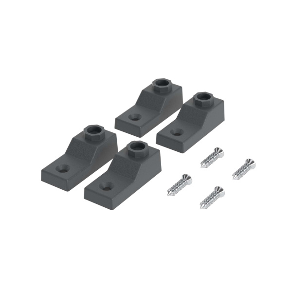 Комплект настенного крепления для цельного навесного шкафа из фибергласа DKC