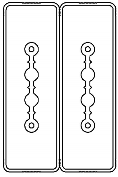 Секция прямая шинопровод 1+1 точек отвода L=3000мм Cu 2P+2P 40A DKC