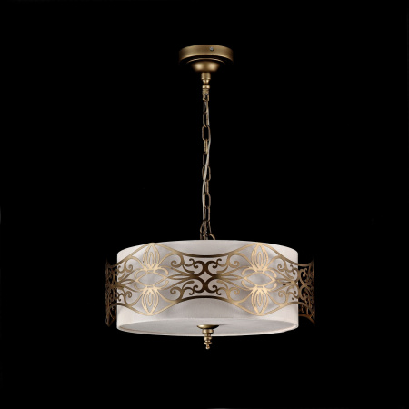 Подвесной светильник 4*E14 40Вт Бронза IP20 Burgeon ARM959-PL-04-G Maytoni