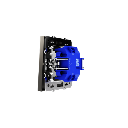 Выключатель встраиваемый Voltum S70 одноклавишный 10А, (кашемир)