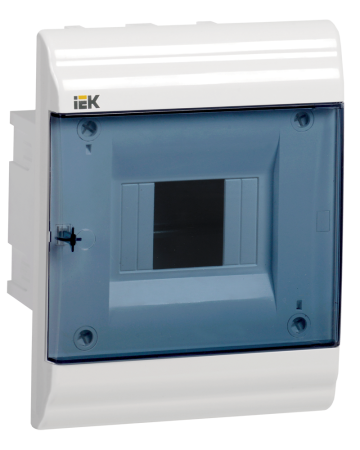 Корпус пластиковый ЩРВ-П-4 модуля встраиваемый белый IP41 PRIME IEK