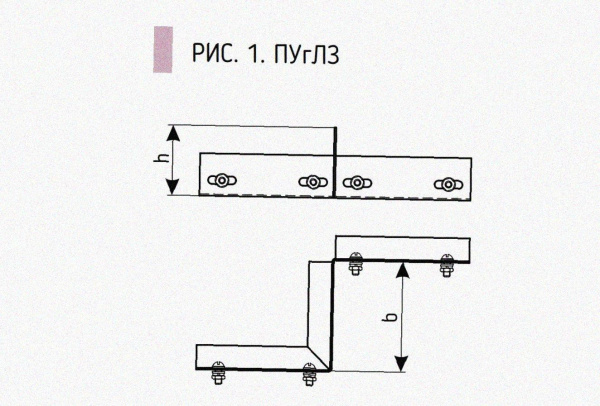 Соединитель-переходник замковый ПУгЛЗ 75х80 УТ1,5 (левый), горячее цинкование, S1,5