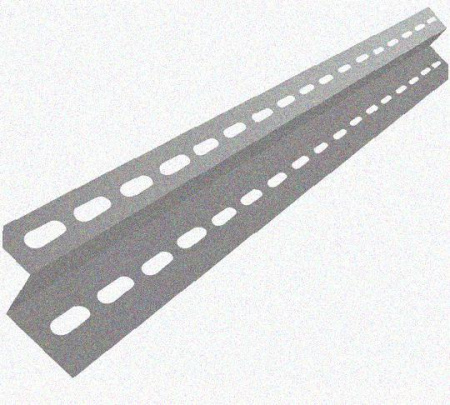 Профиль зетовый перфорированный К241х1000 УТ1,5, горячее цинкование, S2,0