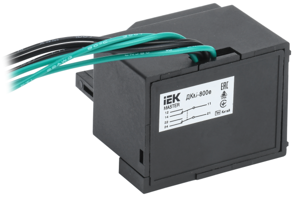 Контакт дополнительный ДКм-800е (ДКм-40) для ВА88-40 MASTER с электронным расцепителем IEK