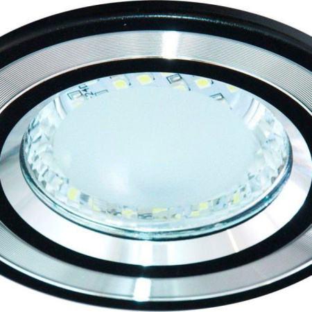 СНЯТ Светильник св/д встраиваемый  3.5W 24LED черный DL4747