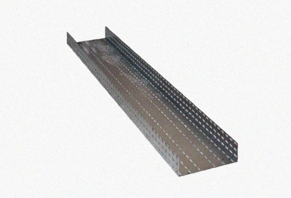 Лоток перфорированный ЛМ 100х80х3000 УХЛ1, горячее цинкование, S1,0