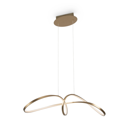 Подвесной светильник 1*LED 42Вт Золото IP20 Curve MOD156PL-L52G4K Maytoni