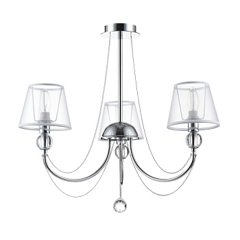 Люстра 3*E14 40Вт Хром IP20 Beverly FR5661-PL-03-CH Freya