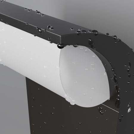 Настенный светильник (бра) 7Вт 3000К Графит IP44 Stock O446WL-L7GF3KSR Outdoor Maytoni