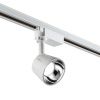 Св-к трековый однофазный IP20 LED 4000K 10W 100-265V KNOF белый/хром NOVOTECH