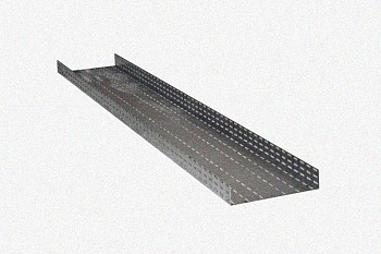 Лоток глухой ЛМГ 300х80х3000 УХЛ1, горячее цинкование, S1,5