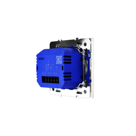 Терморегулятор электронный Voltum S70 с индикацией и датчиком, для теплого пола, (сталь)