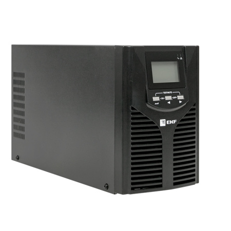 Источник Бесперебойного Питания двойного преобразования E-Power SW900Pro-TB 1000 ВА PROxima напольный,напольный, c АКБ 3 х 12В_7 Ач EKF