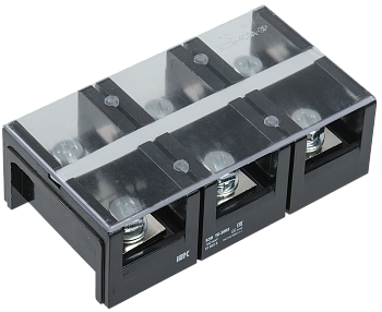 Блок зажимов наборный БЗН ТC-4003 200мм2 400A 3 пары IEK