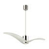 Подвес GU10 1*5W BIRDS белый/хром/стекло C ODEON LIGHT