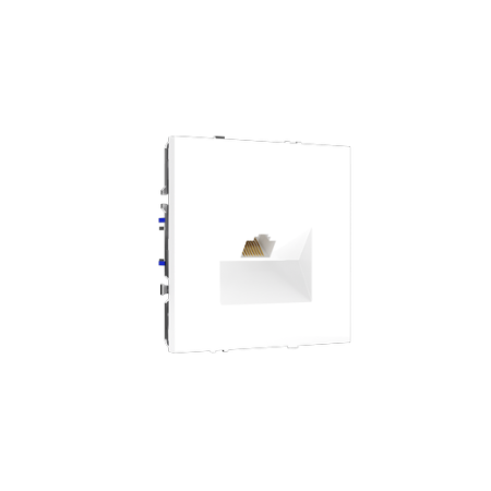 Розетка компьютерная встраиваемая Voltum S70 RJ45 КАТ.6, (белый глянцевый) Розетка компьютерная встраиваемая Voltum S70 RJ45 КАТ.6, (белый глянцевый)