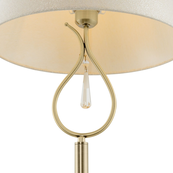 Торшер 1*E27 60Вт Латунь IP20 Madeline FR2019FL-01BS Freya