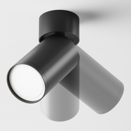 Потолочный светильник 1*GU10 10Вт Черный IP20 Ceiling & Wall C050CL-U-1B Technical Maytoni