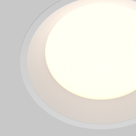 Встраиваемый светильник LED 18Вт Белый IP44 Downlight DL055-18W3-4-6K-W Technical Maytoni