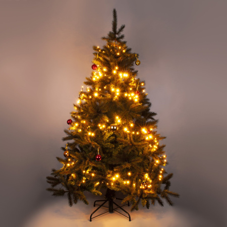 Гирлянда нить "Мишура" теплый белый 5м IP20 (400-004 теплый белый) Eurosvet