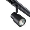 Св-к трековый однофазный двухжильный IP20 GU10 50W 220V MOLO черный NOVOTECH