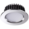Встр.св-к IP44 LED 3000K 10W 100-265V DRUM хром NOVOTECH