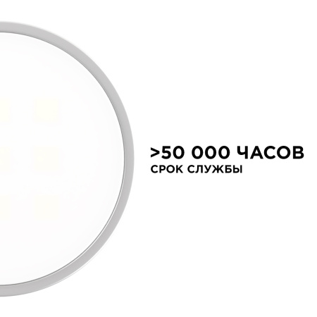 12-04 Комплект светодиодных светильников круглых накладных 12 В, 2,7 Вт*4 шт., smd 5050, RGBW APEYRON