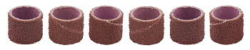 Лента абразивная, P 80, посадка d 12,5мм, L 12,7, 6шт ЗУБР