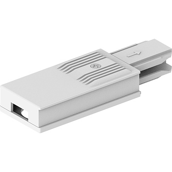 Соединитель - коннектор для шинопровода, белый, LD1012